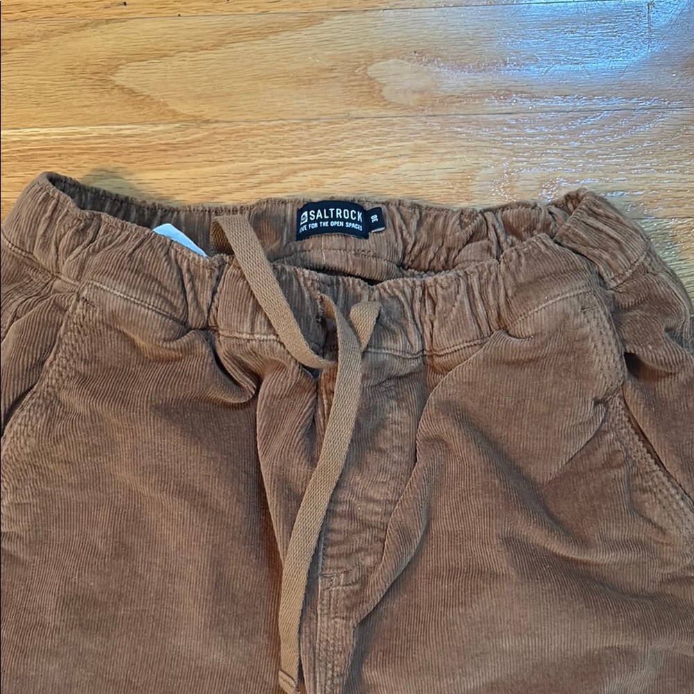 Men's Brown Corduroy Pants - Picture 2 of 5